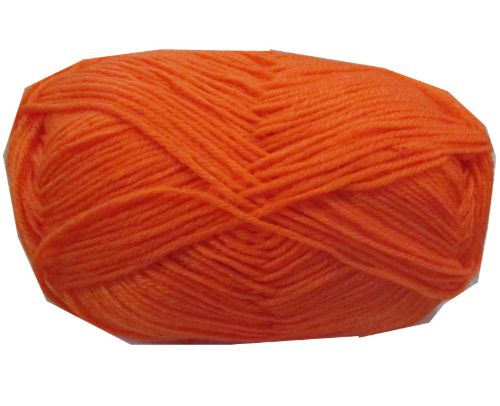 Acrylic Yarn - 100g (Orange)  - Set Of 6