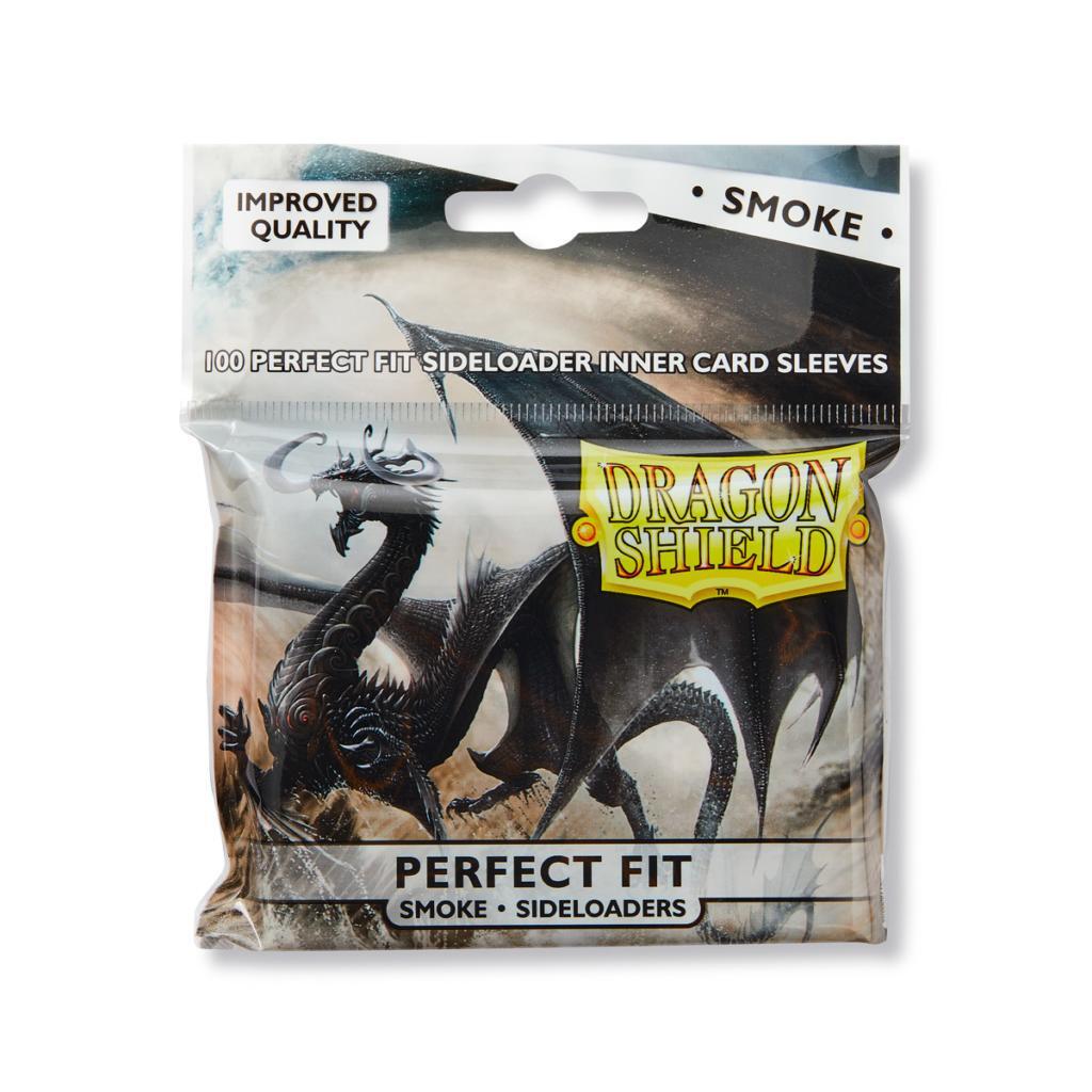 Dragon Shield: Perfect Fit Inner Sleeves  - Sideloader  - Smoke