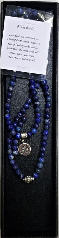 Necklace - Lapis Lazuli Mala (70cm)