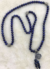 Necklace - Lapis Lazuli Mala (70cm)