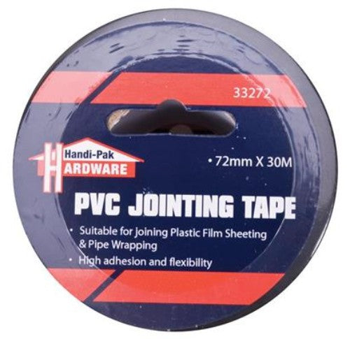 (Roll) Handipak 33272 72mm x 30M Black Polythene Tape