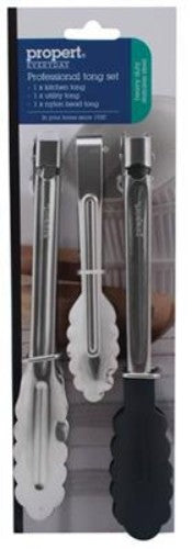 (Card-3) Propert 53 Professional Food Tongs
