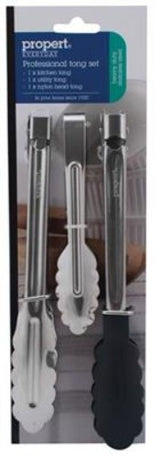 (Card-3) Propert 53 Professional Food Tongs