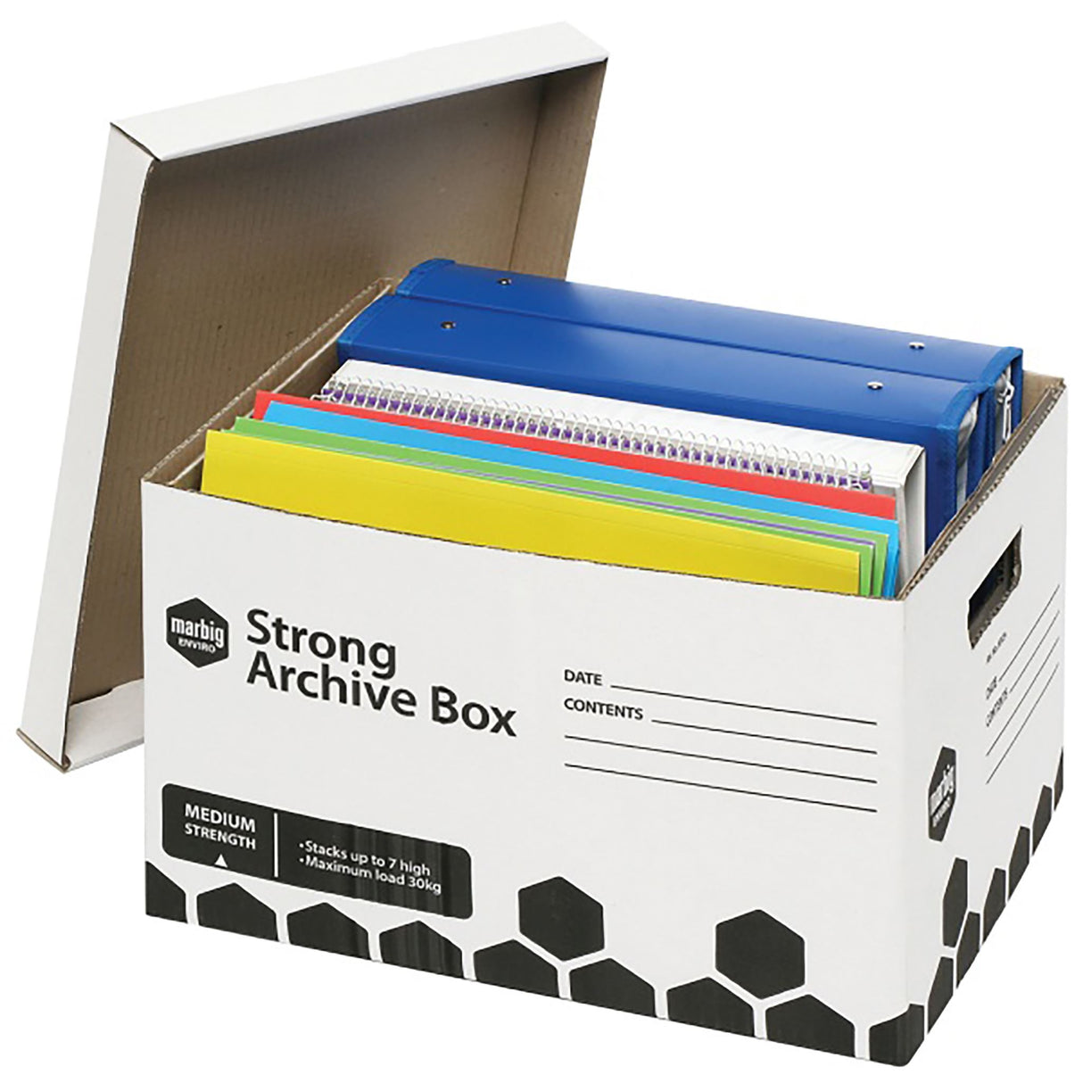 MARBIG ARCHIVE BOX STRONG 3PACK