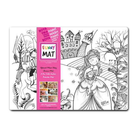Funny Mat Large - The Prince & The Princess - Akademi
