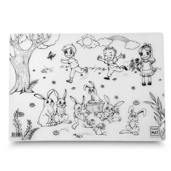 Funny Mat Large - Bunnies - Akademi