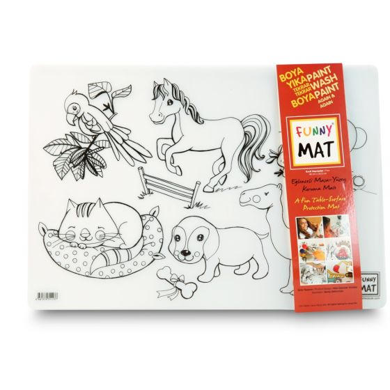 Funny Mat Large - Pets - Akademi