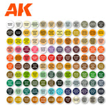 AK Interactive - 3 Gen Acrylics - Briefcase 120 Best Colours for Wargames