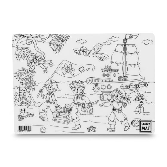 Funny Mat Small - Pirates - Akademi