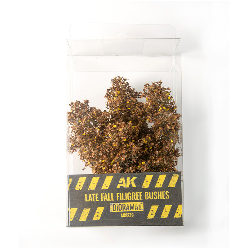AK Interactive - Dioramas - Late Fall Filigree Bushes 1:35