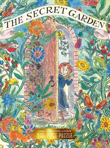 The Secret Garden Opening Lines 500-Piece Jigsaw Puzzle