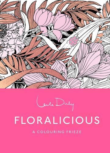 Floralicious Botanical Colouring Frieze