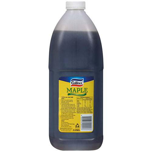 Cottee's Maple Syrup Topping 3l