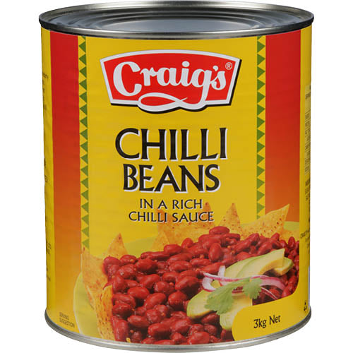 Craig's Chilli Beans 3kg