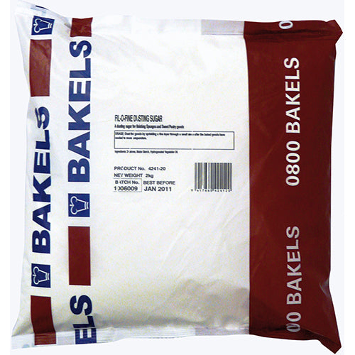 Bakels Fil O Fine Dusting Sugar 2kg