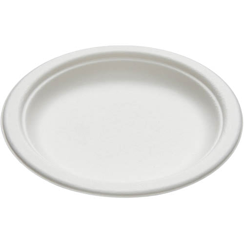 Savpac Biochoice Sugarcane Round Plate 180mm 50st