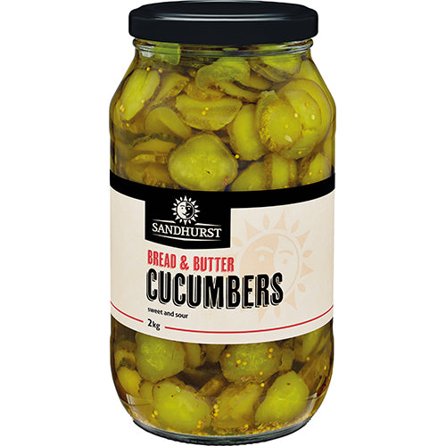 Sandhurst Bread & Butter Gherkins 2kg