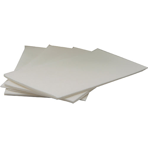 Sharp Serviettes 1/4 Fold 2Ply White Quilted Dinner Napkins 100pk