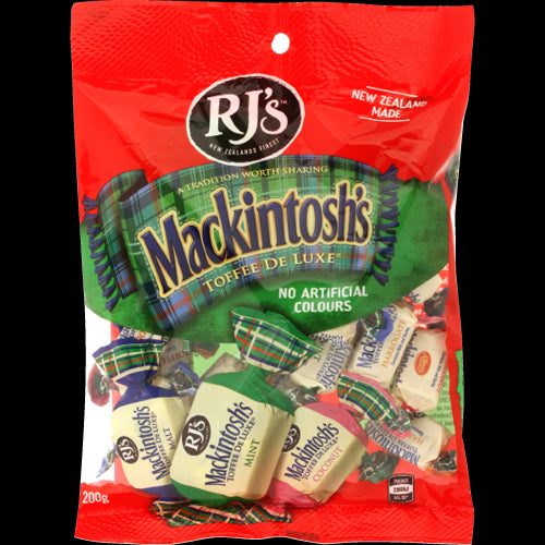 RJ's Mackintosh's Toffee De Luxe 200g