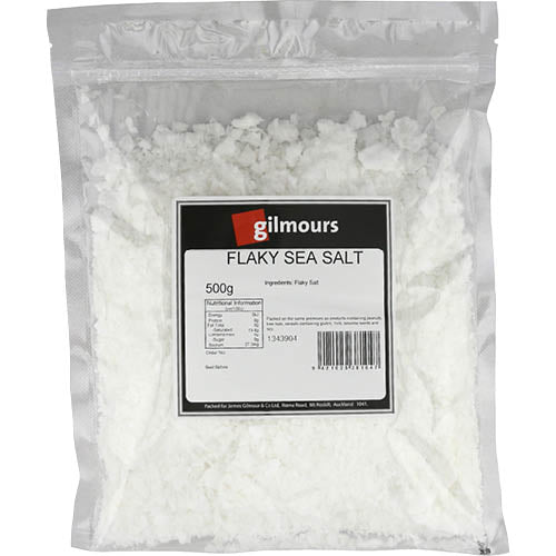 Gilmours Flaky Sea Salt 500g