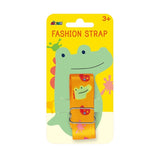 Chic Avenir - Fashion Straps in Arty Crocodile print, adjustable 58-120cm, perfect for dolls, cups, or bags.