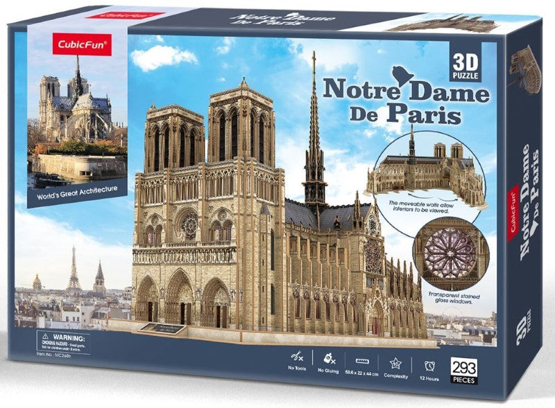 3D Puzzle - Notre Dame de Paris