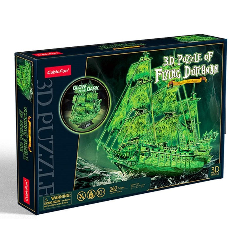 3D Puzzle - Flying Dutchman (Glow in the Dark)