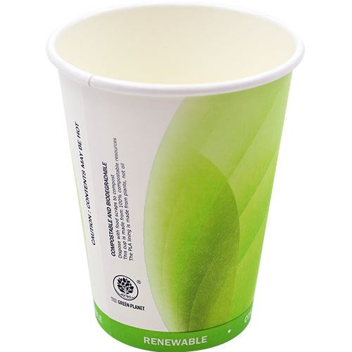 The Green Planet Ecovibe Bio Cup 90mm 12oz 50ea