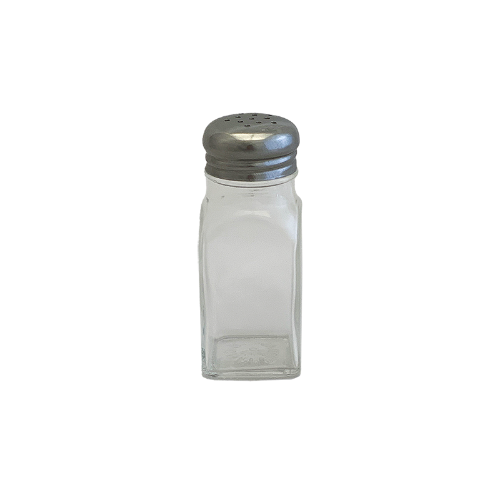 Spunglo Salt/Pepper Shaker 60ml Square 1pk
