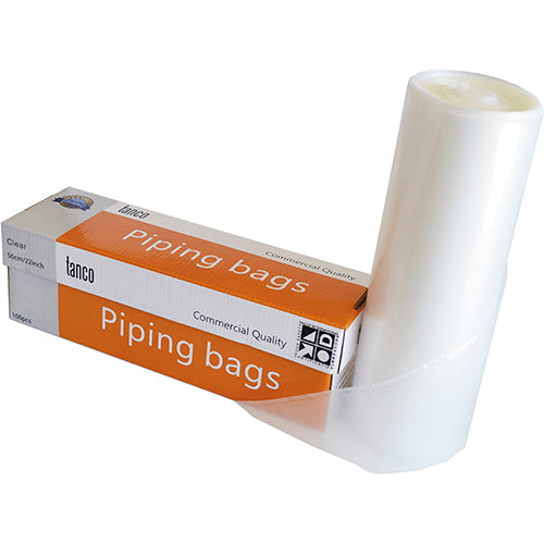 Tanco Clear Piping Bag 56cm/22inch 100pk