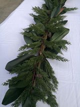 Artificial - 180cm Real Touch Juniper Pine Garland