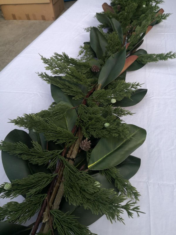 Artificial - 180cm Real Touch Juniper Pine Garland