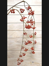 Artificial - Hanging Red Berry Spray