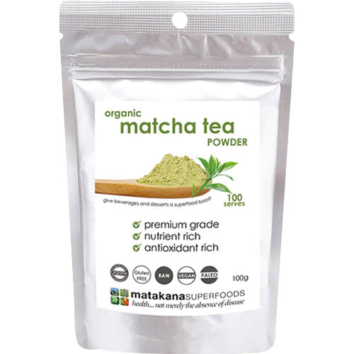Matakana Superfoods Organic Matcha Tea Powder 100g