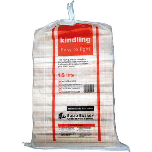 Solid Energy Bagged Kindling 15l