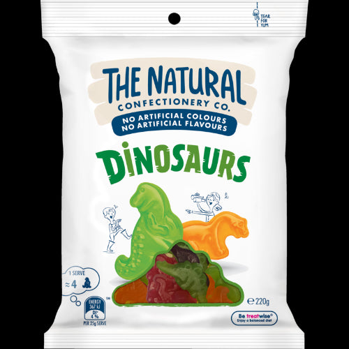 The Natural Confectionery Co. Dinosaurs 220g