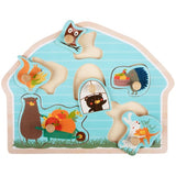 Wooden Peg Puzzle - Little Woodies