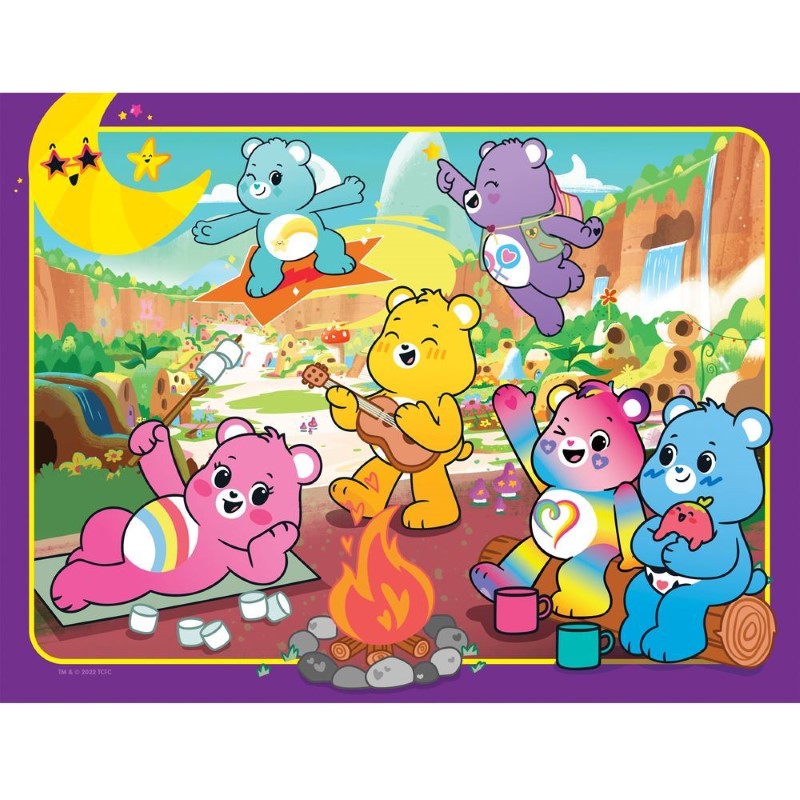 Puzzle - Set of Four Care Bears, 30pc Frame Tray Series