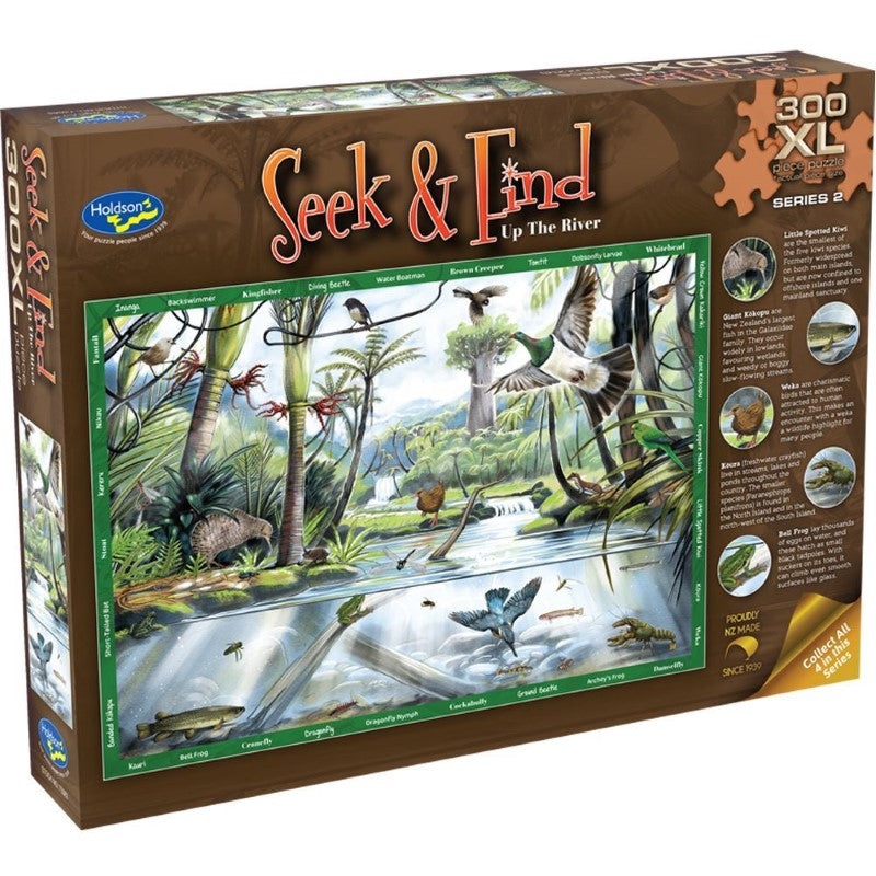 Puzzle - Seek & Find S2 300XL pc (Up the River)