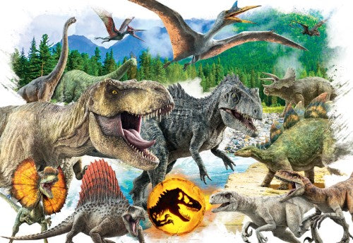 Jigsaw Puzzle - Jurassic Dominion Dangerous Animals (300pcs)