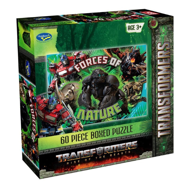 Puzzle - Transformers, Rise of the Beasts: 60pc (Forces of Nature)