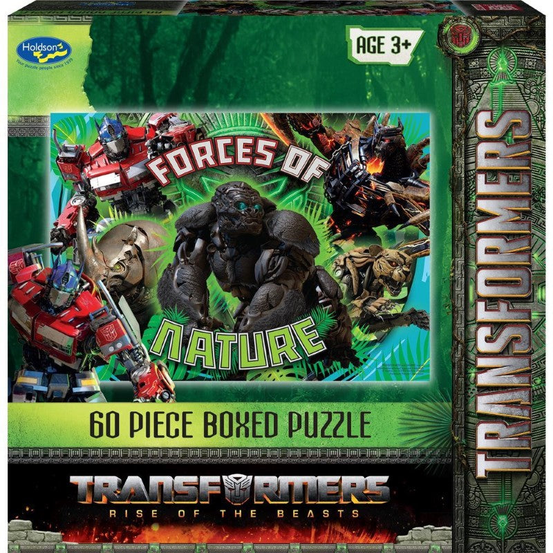 Puzzle - Transformers, Rise of the Beasts: 60pc (Forces of Nature)