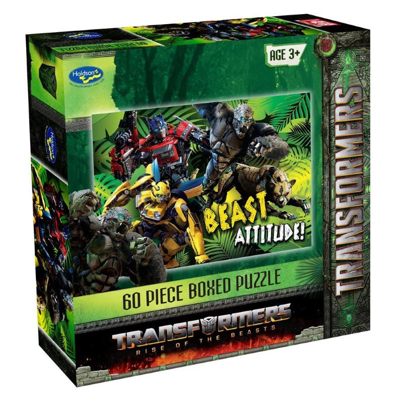 Puzzle - Transformers, Rise of the Beasts: 60pc (Beast Attitude!)