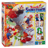 Blow Up Shaky Tower Game - Super Mario