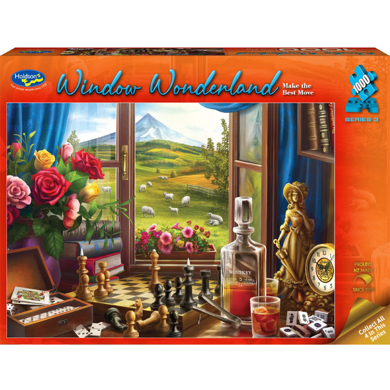 Puzzle - Window Wonderland S3, 1000pc (Make the Best Move)