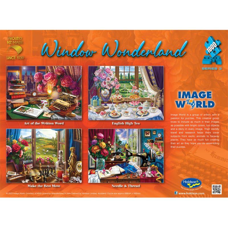 Puzzle - Window Wonderland S3, 1000pc (Make the Best Move)