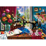 Puzzle - Window Wonderland S3, 1000pc (Needle & Thread)