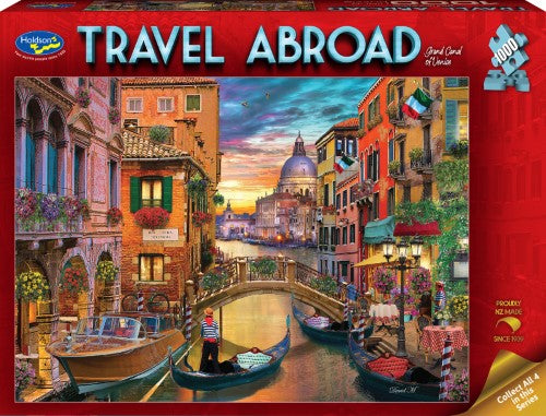 Jigsaw Puzzle - Travel Abroad Grand Canal of Venice (1000pcs)