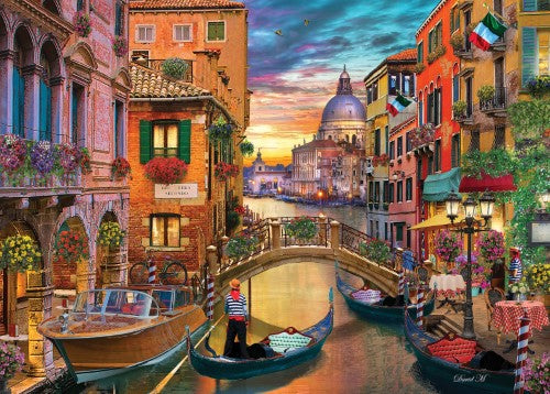 Jigsaw Puzzle - Travel Abroad Grand Canal of Venice (1000pcs)