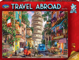 Jigsaw Puzzle - Travel Abroad Streets of Pisa (1000pcs)